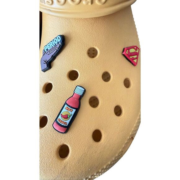 Justin Bieber x Crocs Drew House Classic Clog Yellow Limited Edition sz 12 main image 6